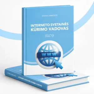 Interneto svetainės kūrimo vadovas